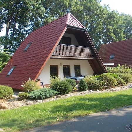 Finnhäuser am Vogelpark - Haus Luise Marlow Exterior foto
