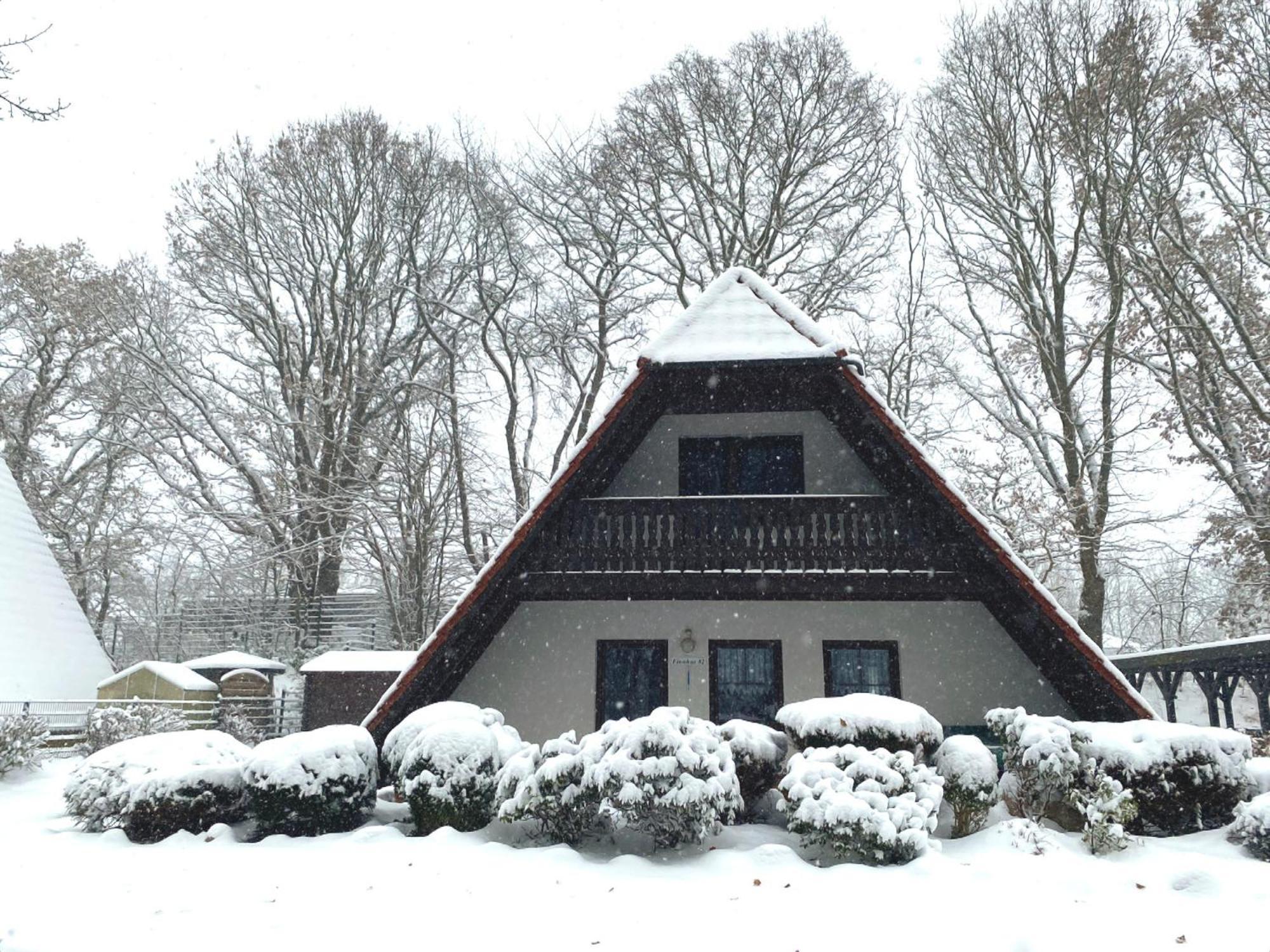 Finnhäuser am Vogelpark - Haus Luise Marlow Exterior foto